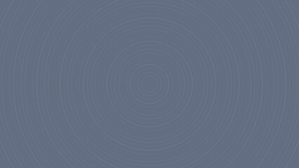 Obraz premium Simple, muted gray concentric circles