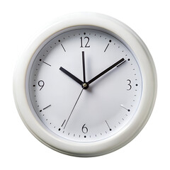 Clock isolated on transparent background  
