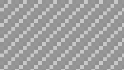 Fototapeta premium Simple diagonal grid pattern. Grey and white squares