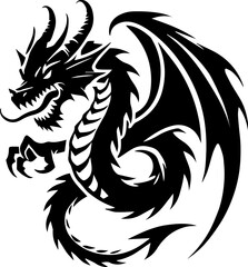Dragon Logo Illustration