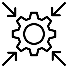 Integration icon in vector illustration
