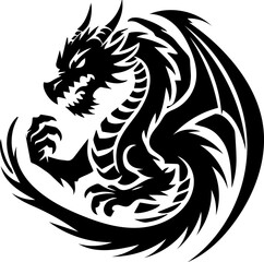 Dragon Logo Illustration
