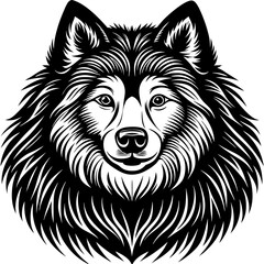 vector illustration of a dog