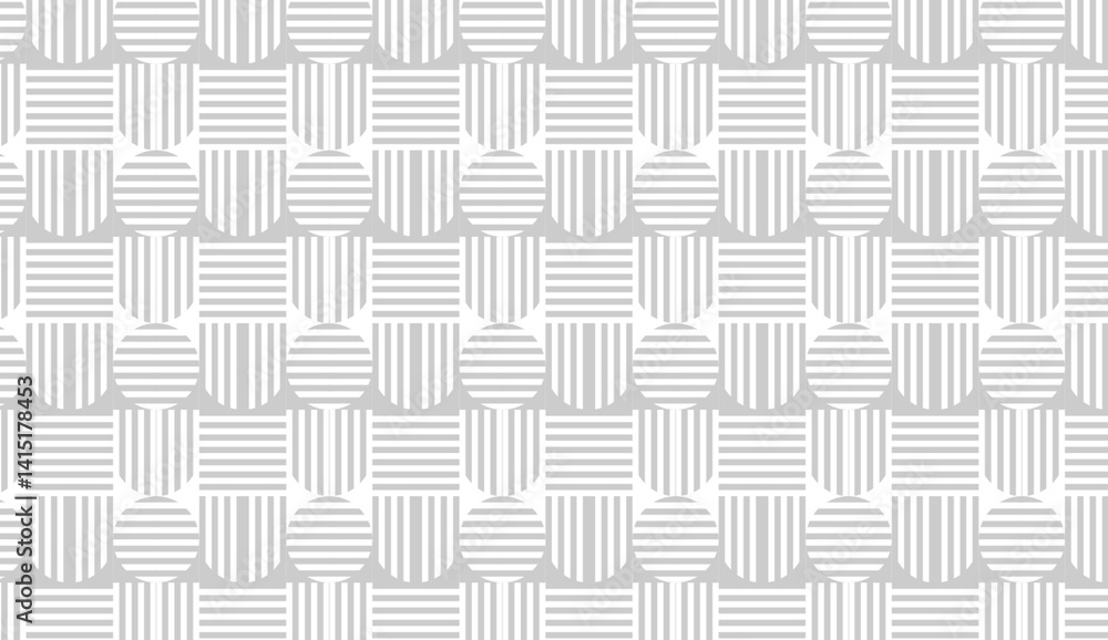 Poster simple and elegant seamless vector pattern with gray and white geometric shapes creating a modern an