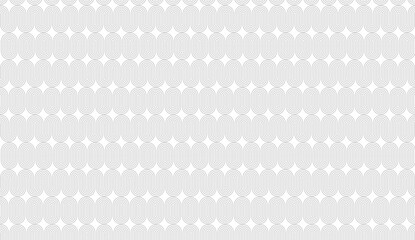 Simple and elegant seamless pattern creating optical illusion with gray lines on white background, ideal for backgrounds and decorative purposes