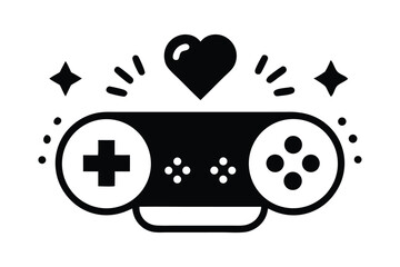 black and white illustration of a vintage video game
