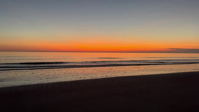 Vilano Beach Florida Sunrise in Stages