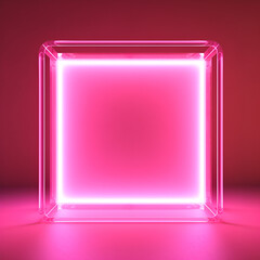 abstract background with pink box