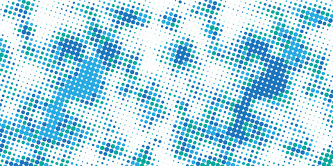 Fototapeta premium Light BLUE vector layout with circle shapes. Blurred decorative design in abstract style with bubbles. Template for your brand book. vector