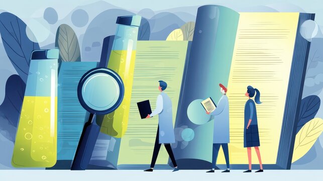 Researchers are engaged in a collaborative effort to improve information literacy skills within an educational setting, utilizing various resources and methodologies to enhance understanding