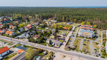 Kąty Rybackie Port nad zalewem wiślanym