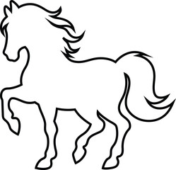 horse vector illustration