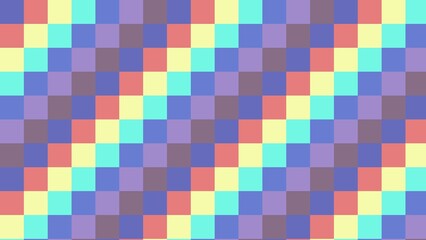 Colorful pixelated grid pattern (9)