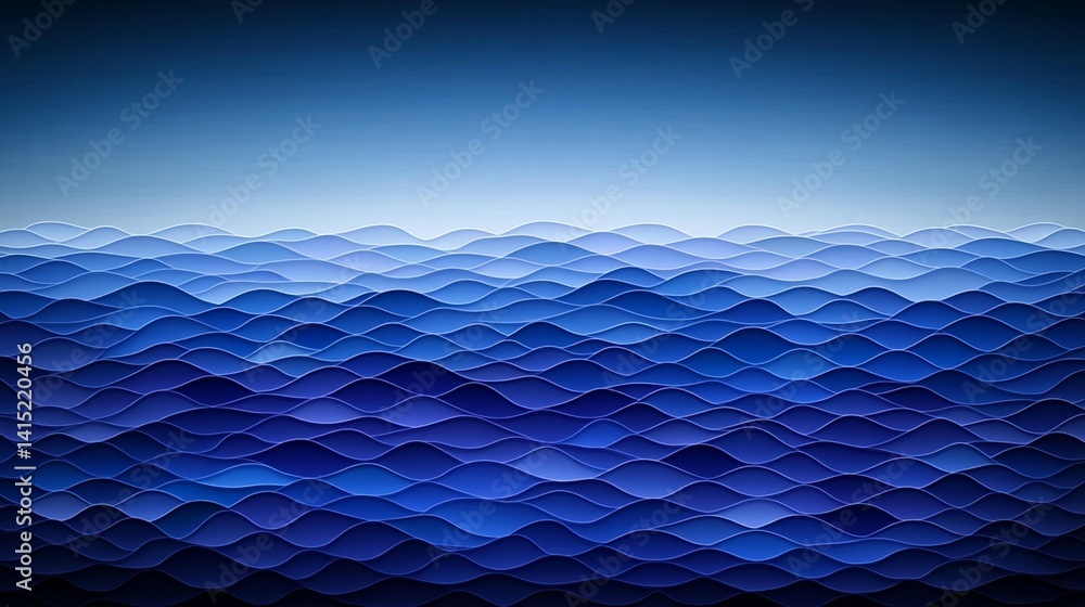 Poster abstract blue gradient background texture digital design image