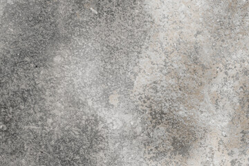 Gray Concrete Wall Texture. Rough Textured Surface. White and Gray Old Concrete Background. Close up. Wall with Visible Irregular Cracks. Weathered Stone Texture. Gray Stone Surface.
