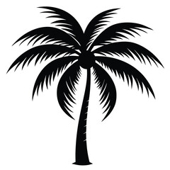 Obraz premium Cocos Nucifera Exotic Island Vector 