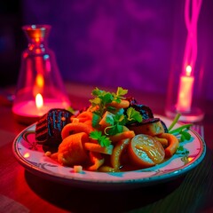 A vibrant and appetizing dish made with fresh, high-quality ingredients, styled to perfection. Ideal for food blogs, menus, cookbooks, or culinary content. A perfect blend of color, texture, and flavo