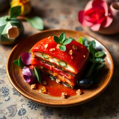 A vibrant and appetizing dish made with fresh, high-quality ingredients, styled to perfection. Ideal for food blogs, menus, cookbooks, or culinary content. A perfect blend of color, texture, and flavo