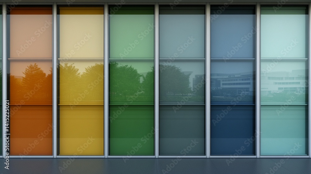 Poster abstract color bar gradient background texture for modern designs