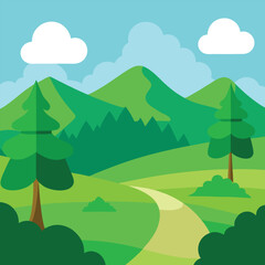 Fototapeta premium Lush Tropical Jungle Design 