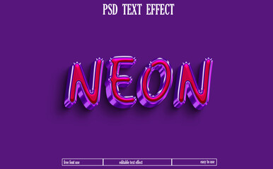 Text effect design.