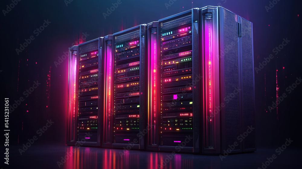 Poster network servers driving connectivity and efficient data management across modern systems