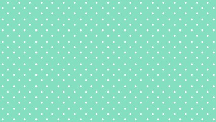 Polka dot desktop wallpaper, green pattern high definition background
