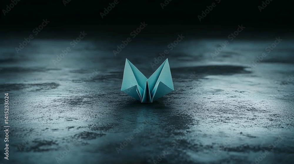 Aufkleber abstract teal and gray blurred background image motion effect graphic design element
