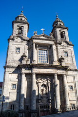 Fototapeta premium Fachada de la Iglesia de San Francisco en Santiago de Compostela