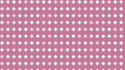 Delicate diamond pattern, pastel shades