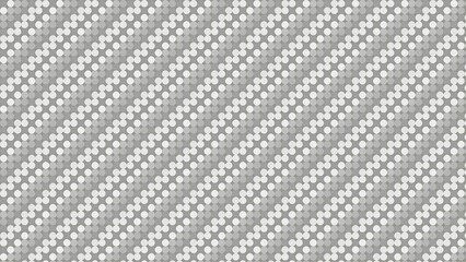 Geometric, subtle pattern of light gray and white circles arranged in diagonal lines