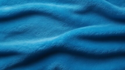 blue felt background texture close up with on background
