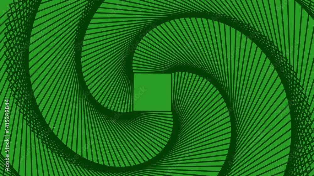 Aufkleber a hypnotic green spiral pattern forms a dynamic and captivating backdrop perfect for creative and ar