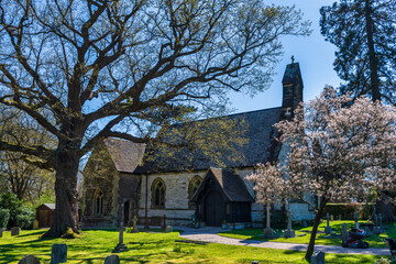 St Margaret’s Church in Underriver near Sevenoaks, Kent, England 