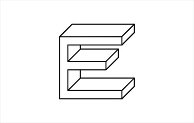 Elegant Letter E logo Vector Template Initial Letter E Logo Design Vector Template. Creative And Modern E logo