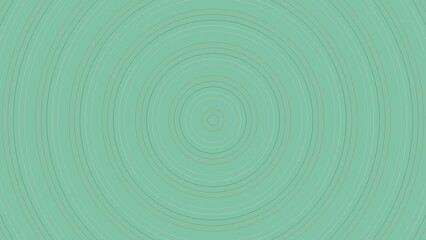 Subtle concentric circles pattern on a mint green background