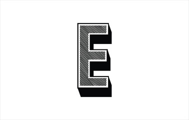 Elegant Letter E logo Vector Template Initial Letter E Logo Design Vector Template. Creative And Modern E logo