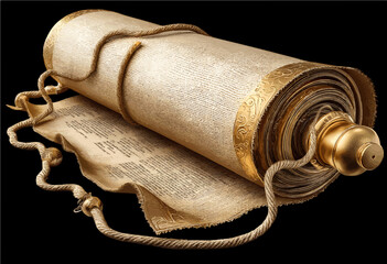 Ancient Scroll: A Timeless Document of Knowledge