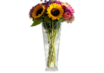 vase on white background