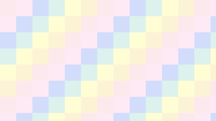 Pastel-toned, pixelated, square pattern background.  Soft, delicate colors create a soothing aesthetic