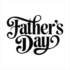 Father's Day Hand Lettered Typography for Celebrating Dads High Resolution Picture