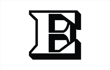 Template Initial Letter E Logo Design Vector Template. Creative And Modern E logo