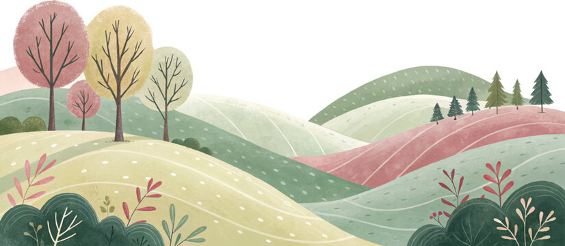 Gentle Hills Landscape