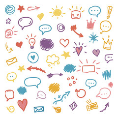 Seamless pattern with hearts and flowers