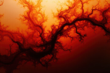 Mesmerizing Ink Swirls: Close-Up Experimental Photography of Organic Patterns in Water
