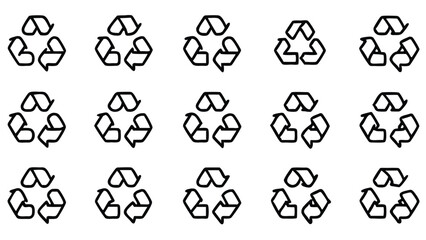 Floral vector icon set: a seamless collection of round flower symbols and design elements for web decoration