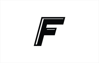 Elegant Letter F logo Vector Template Initial Letter F Logo Design Vector Template. Creative And Modern F logo