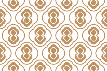 Seamless pattern with flower 