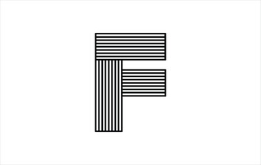 Elegant Letter F logo Vector Template Initial Letter F Logo Design Vector Template. Creative And Modern F logo