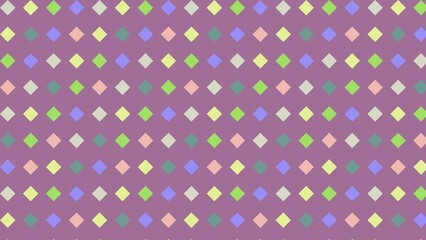 Repeating diamond pattern in pastel colors on a muted background (1)